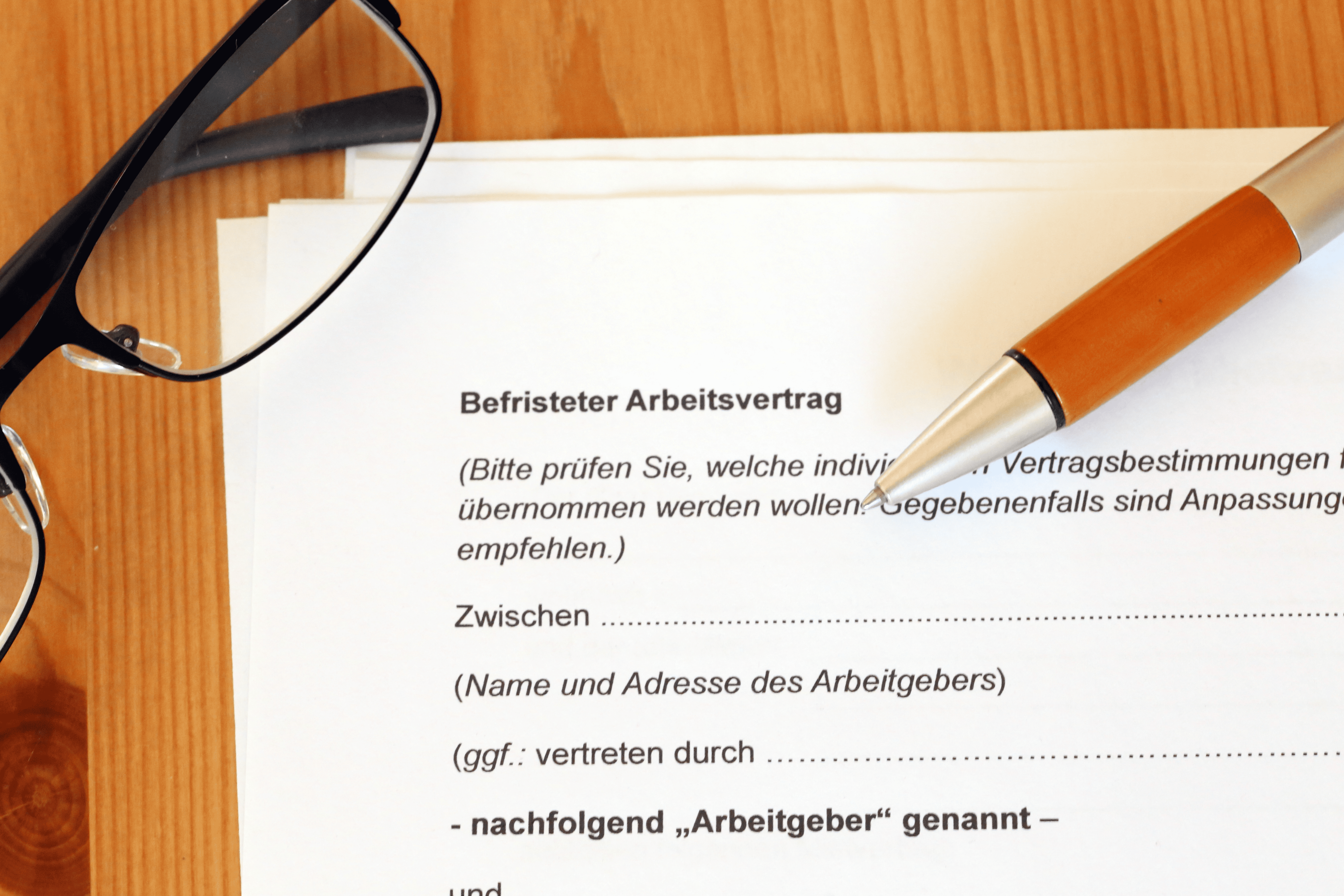 Befristung Arbeitsverhältnis